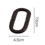 Cast Iron Metal DIY House Doorplate Letter Symbol Door Decoration Home Decor