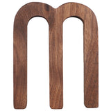 Nordic Style Black Walnut Decorative Letters Wooden Alphabet
