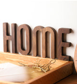 Nordic Style Black Walnut Decorative Letters Wooden Alphabet