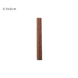 Nordic Style Black Walnut Decorative Letters Wooden Alphabet