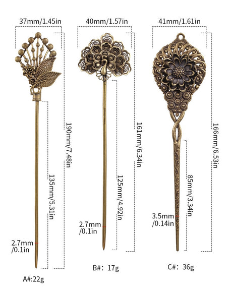 Ornamental Bronze Stabby Thing aka Cigar Needle Dredge Tool