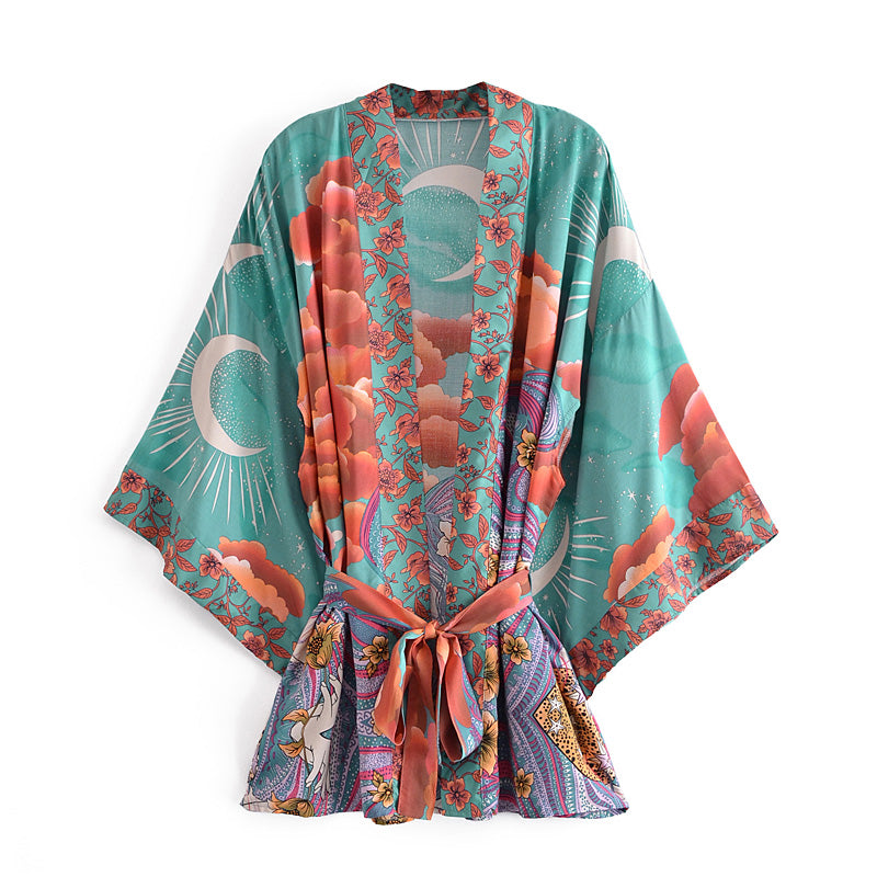 California Dreamin' Short Kimono Jacket