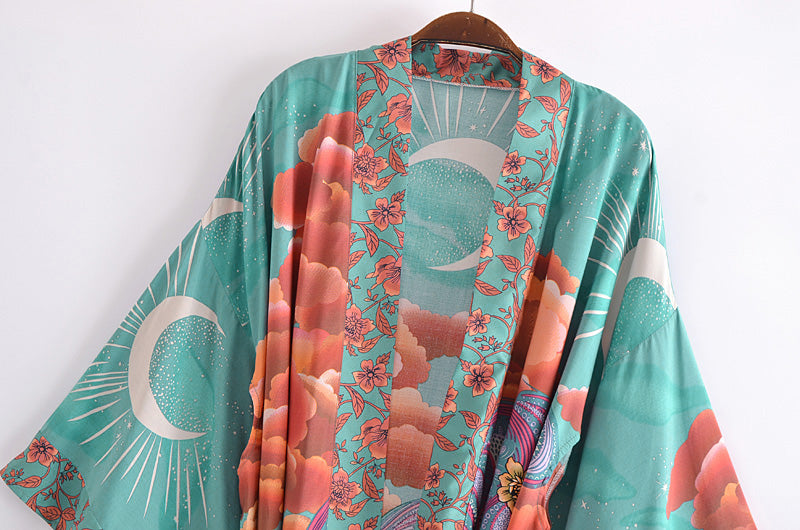 California Dreamin' Short Kimono Jacket