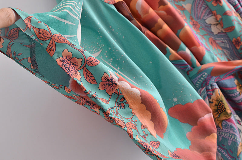 California Dreamin' Short Kimono Jacket
