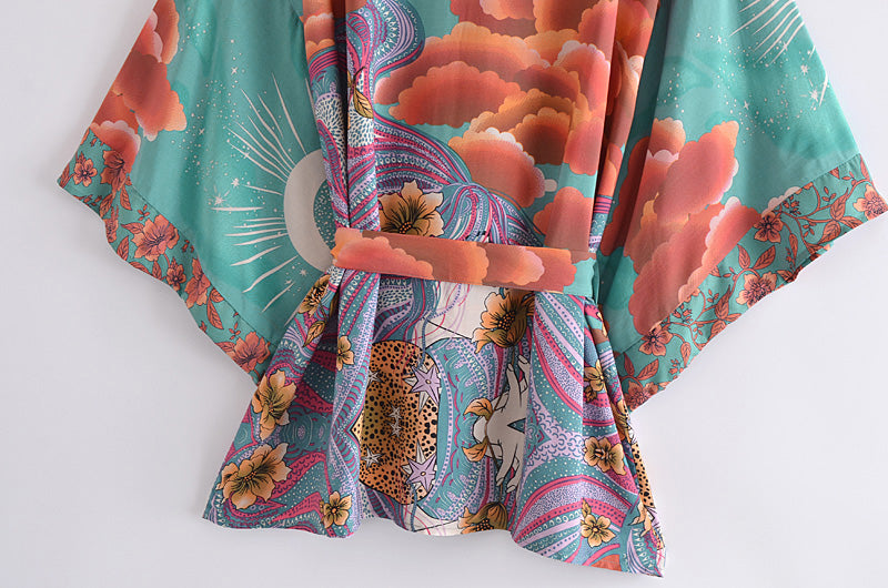 California Dreamin' Short Kimono Jacket