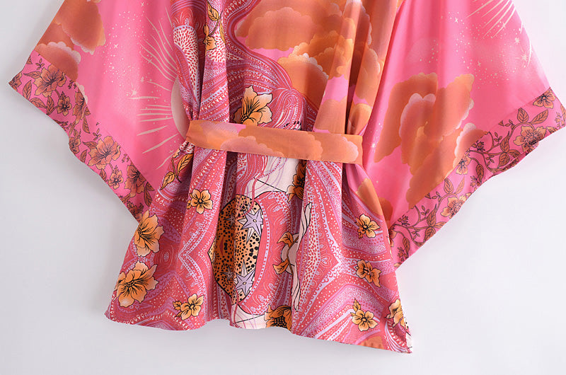 California Dreamin' Short Kimono Jacket