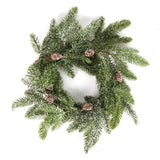 Christmas Wreath Berries Cones Artificial Vine Hanging Floral Foliage Garland Christmas Decorations