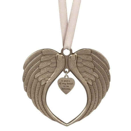 Angel Heart Christmas Ornament Memorial Christmas Decoration