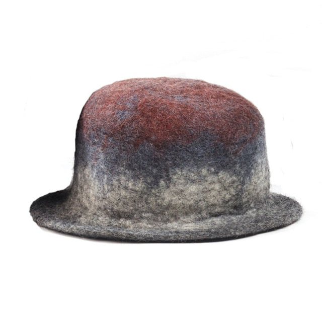 Handmade Wool Felt Bucket Hats