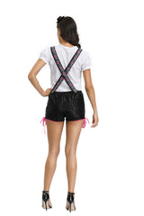 Bavarian Beer Girl Oktoberfest Lederhosen with Shirt Costumes Set