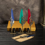 Steampunk Fountain Pen and Wax Seal Stamp Gift Set