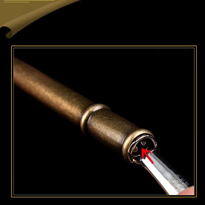 Steampunk Fountain Pen and Wax Seal Stamp Gift Set