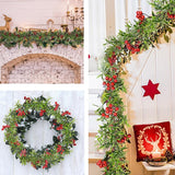 150cm Christmas Wreath Artificial Vine Garland - Woodland Gatherer Woodland Gatherer | Australian Online Gift Store | Gifts & Treasures | Special Occasions & Everyday Fun | Whimsical Treats | Costumes | Jewellery | Fashion | Crafting DIY | Stationery | Boho Festival Fashion | Home Decor & Fittings     Afterpay Available Paypal Available Humm Available Worldwide Shipping Available