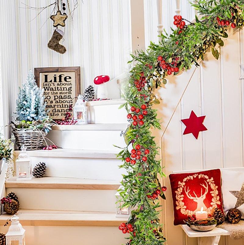 150cm Christmas Wreath Artificial Vine Garland - Woodland Gatherer Woodland Gatherer | Australian Online Gift Store | Gifts & Treasures | Special Occasions & Everyday Fun | Whimsical Treats | Costumes | Jewellery | Fashion | Crafting DIY | Stationery | Boho Festival Fashion | Home Decor & Fittings     Afterpay Available Paypal Available Humm Available Worldwide Shipping Available