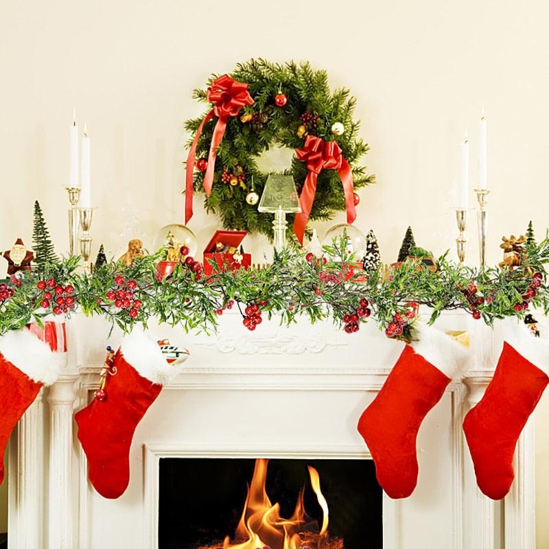 150cm Christmas Wreath Artificial Vine Garland - Woodland Gatherer Woodland Gatherer | Australian Online Gift Store | Gifts & Treasures | Special Occasions & Everyday Fun | Whimsical Treats | Costumes | Jewellery | Fashion | Crafting DIY | Stationery | Boho Festival Fashion | Home Decor & Fittings     Afterpay Available Paypal Available Humm Available Worldwide Shipping Available
