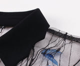 Sabrina Butterfly Flare Sleeve 90s Witch Midi Dresses