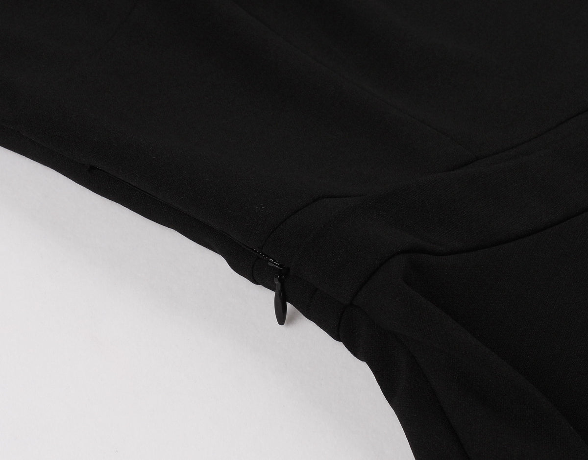 Sabrina Butterfly Flare Sleeve 90s Witch Midi Dresses
