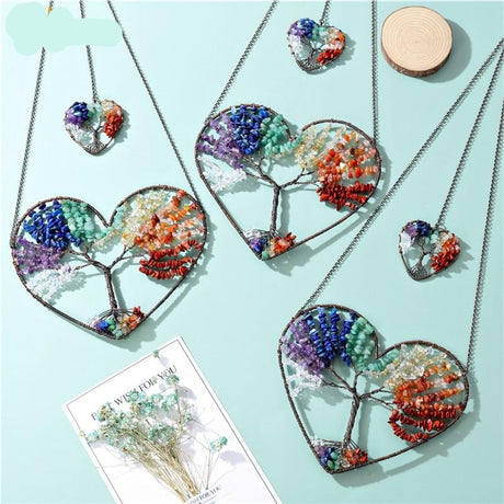 Tree of Life Heart Hanging Ornament