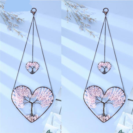 Tree of Life Heart Hanging Ornament
