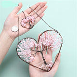 Tree of Life Heart Hanging Ornament