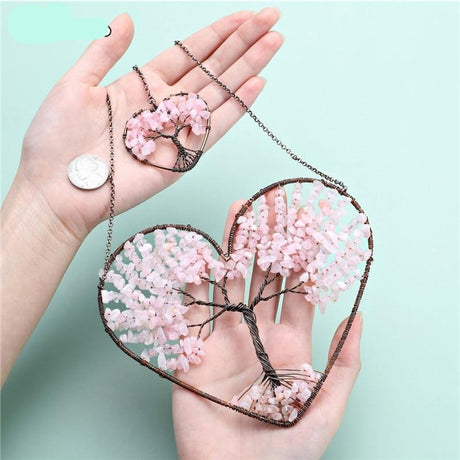 Tree of Life Heart Hanging Ornament