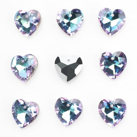 Violet Rainbow Jewellery Making Glass Crystals