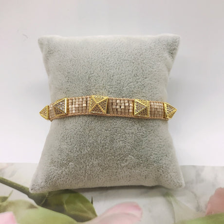 Handmade Glass Seed Bead Wristbands