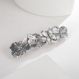 Silver Butterfly Barrette Hair Jewellery