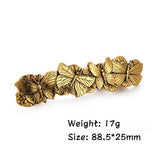 Silver Butterfly Barrette Hair Jewellery
