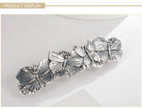 Silver Butterfly Barrette Hair Jewellery