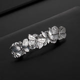 Silver Butterfly Barrette Hair Jewellery