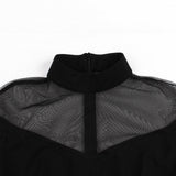 Zella Batwing Sleeve Gothic Swing Dress