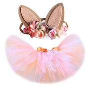 Girls Easter Bunny Tutu Skirt Easter Costume 0-14Y