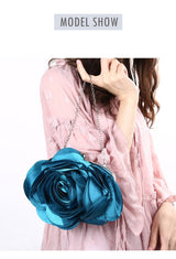 Rose Evening Bag Clutch Purse