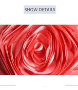 Rose Evening Bag Clutch Purse