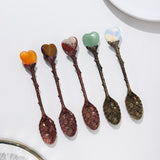 One Crystal Love Heart Teaspoon
