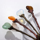 One Crystal Love Heart Teaspoon
