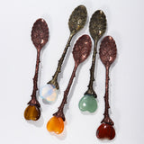 One Crystal Love Heart Teaspoon
