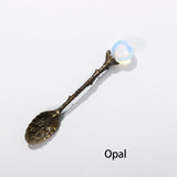 One Crystal Love Heart Teaspoon