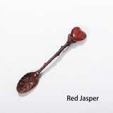 One Crystal Love Heart Teaspoon