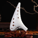 Sea Ripple Ocarina 12 Holes Handmade Midrange C Key Orff Musical Instrument