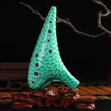 Sea Ripple Ocarina 12 Holes Handmade Midrange C Key Orff Musical Instrument