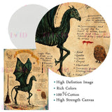 Poster Prints - Dementor, Dragon, Basilisk, Grey Wolf, Phoenix, Thestral, Unicorn and Peruvian Vipertooth