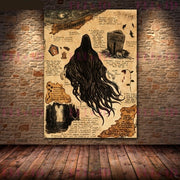 Poster Prints - Dementor, Dragon, Basilisk, Grey Wolf, Phoenix, Thestral, Unicorn and Peruvian Vipertooth