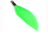 Natural Feathers with Metal Clips for Jewellery Making