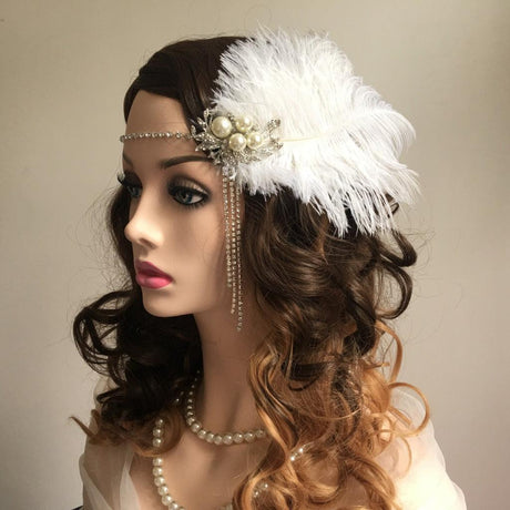 1920s Great Gatsby Pearl & Rhinestone Headpieces - Woodland Gatherer Woodland Gatherer | Australian Online Gift Store | Gifts & Treasures | Special Occasions & Everyday Fun | Whimsical Treats | Costumes | Jewellery | Fashion | Crafting DIY | Stationery | Boho Festival Fashion | Home Decor & Fittings     Afterpay Available Paypal Available Humm Available Worldwide Shipping Available