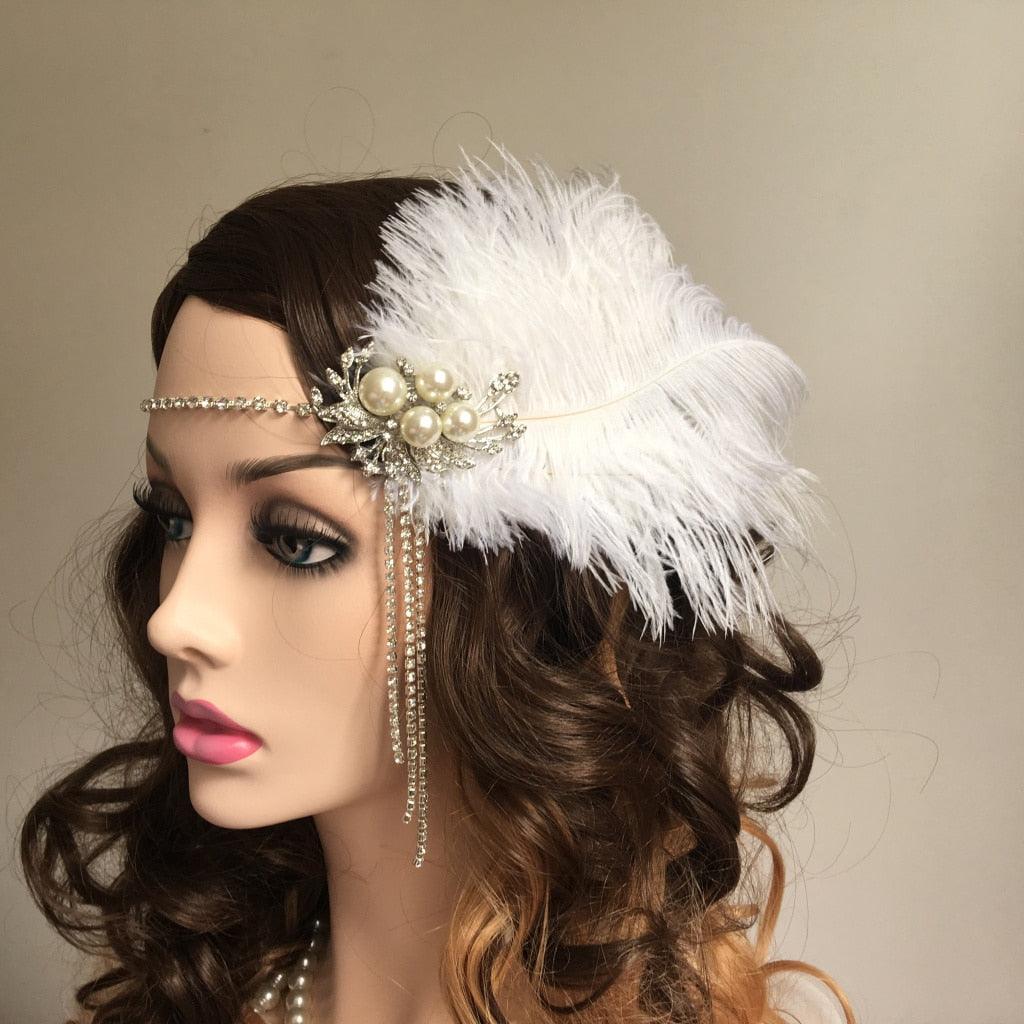 1920s Great Gatsby Pearl & Rhinestone Headpieces - Woodland Gatherer Woodland Gatherer | Australian Online Gift Store | Gifts & Treasures | Special Occasions & Everyday Fun | Whimsical Treats | Costumes | Jewellery | Fashion | Crafting DIY | Stationery | Boho Festival Fashion | Home Decor & Fittings     Afterpay Available Paypal Available Humm Available Worldwide Shipping Available