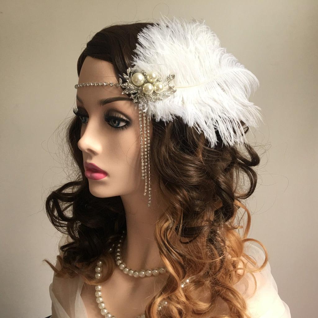 1920s Great Gatsby Pearl & Rhinestone Headpieces - Woodland Gatherer Woodland Gatherer | Australian Online Gift Store | Gifts & Treasures | Special Occasions & Everyday Fun | Whimsical Treats | Costumes | Jewellery | Fashion | Crafting DIY | Stationery | Boho Festival Fashion | Home Decor & Fittings     Afterpay Available Paypal Available Humm Available Worldwide Shipping Available