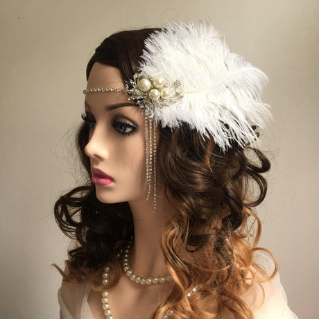 1920s Great Gatsby Pearl & Rhinestone Headpieces - Woodland Gatherer Woodland Gatherer | Australian Online Gift Store | Gifts & Treasures | Special Occasions & Everyday Fun | Whimsical Treats | Costumes | Jewellery | Fashion | Crafting DIY | Stationery | Boho Festival Fashion | Home Decor & Fittings     Afterpay Available Paypal Available Humm Available Worldwide Shipping Available