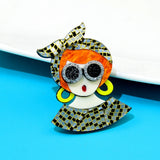Woodland Ooooo Fancy Acrylic Brooch
